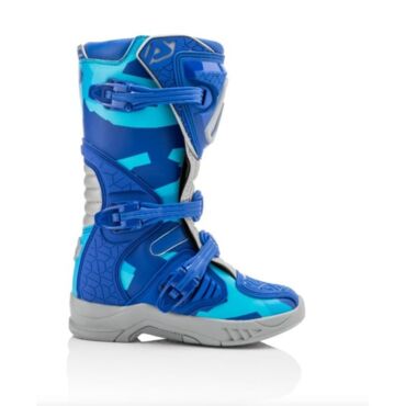 Acerbis Мотоботы детские X Team JR Blue Grey - миниатюра 6