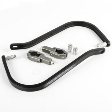 ZETA Armor hand guard Straight Защита рук ( прямая ) Alu закрытый контур руль 7 8 ( 22mm ) без пластика ( черный ) // ZE72 0011 - миниатюра 1