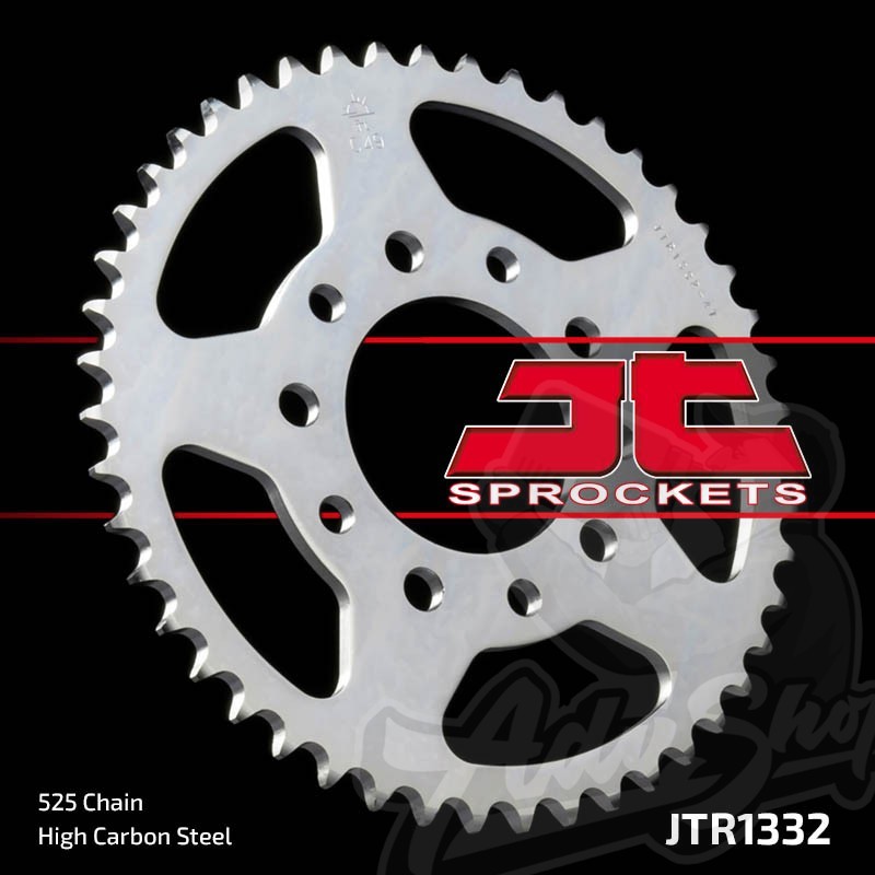 JTR 1332 42 звезда ведомая стальная 42 зуба Honda CRF1000 - фото 3
