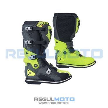 Мотоботы RYO Racing MX7 Enduro, желтый /черный /серый  - миниатюра 1