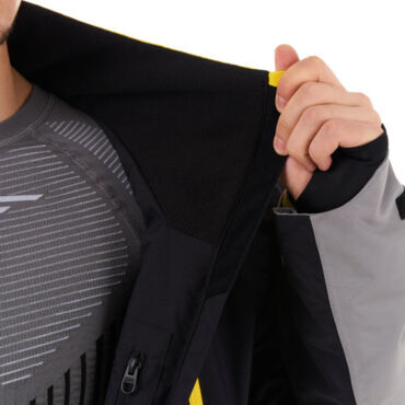 Dragonfly Комбинезон Extreme 2.0 Man Утепленный Black - Yellow - Grey 2024 - миниатюра 13