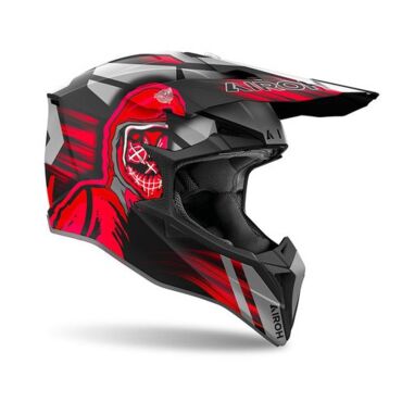 Шлем AIROH WRAAAP CYBER RED (Матовый) - миниатюра 2