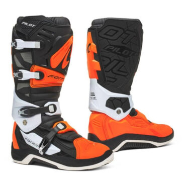 FORMA Ботинки PILOT BLACK ORANGE WHITE - миниатюра 2