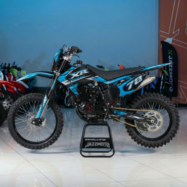 Мотоцикл кроссовый Motoland XR300 LITE синий (175FMM) - миниатюра 1