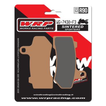 Тормозные колодки WRP WG 7430 F3 (LMP430 SR / FDB2210) - миниатюра 1