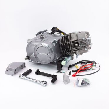 Двигатель JMC YX 125сс 153FMI (W120) Semi Automatic, электростартер,  (цил. алюминий) - миниатюра 1