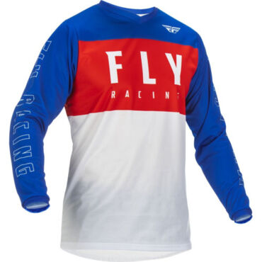 Комплект Fly Racing F 16 Красный белый синий,  джерси+штаны - миниатюра 5