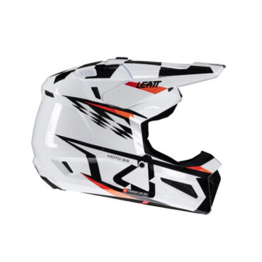 Leatt Шлем кроссовый детский Helmet Kit Moto 3.5 Jr V25 White - миниатюра 3
