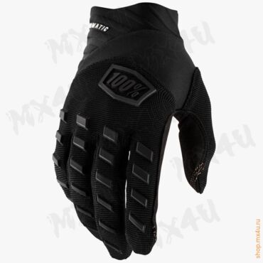 Мотоперчатки Airmatic Glove Black Charcoal черные - миниатюра 1