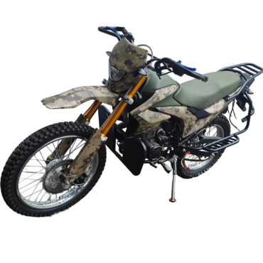 Мотоцикл Кросс 300 ENDURO MILITARY - миниатюра 4