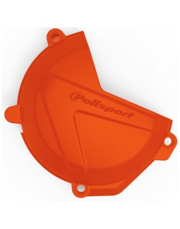 Защита крышки сцепления Polisport KTM EXC f Husqvarna FE 250 350 17 23 оранж.