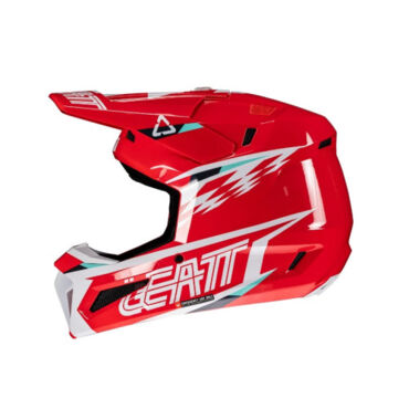 Leatt Шлем кроссовый Helmet Kit Moto 3.5 V25 Red - миниатюра 4