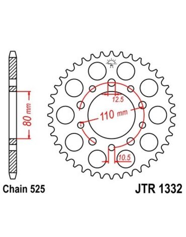 Звезда ведомая JTR1332.45