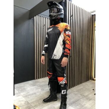 Scout Джерси Abstraction Black Orange - миниатюра 9
