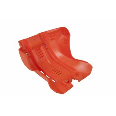 Защита двигателя пластиковая оранжевая KTM SX F 250 350 16 18 / EXC F 250 350 17 22 - миниатюра 3