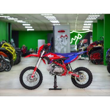 Питбайк Apollo RFZ START 125LE 17х14 Красный (фара, электростартер) - миниатюра 7