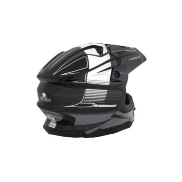 Desment Шлем кроссовый Raptor Black Grey graphic - миниатюра 9