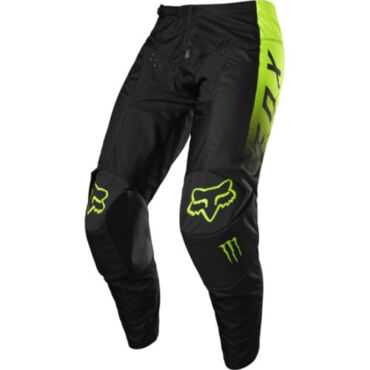 Fox Мотоштаны 180 Monster Black - миниатюра 3
