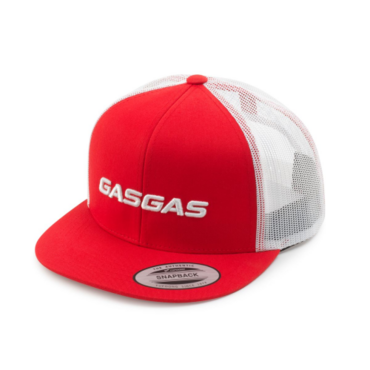 Бейсболка детская GASGAS KIDS TRUCKER CAP, red white (One size, Детская Повседневная) - миниатюра 1