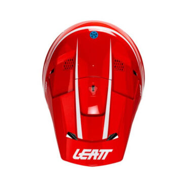 Leatt Шлем кроссовый 3.5 V26 Red + очки Vizion 3.5 - миниатюра 8
