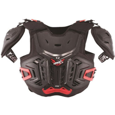 Leatt Детская Защита тела 4.5 Chest Protector Black Red - миниатюра 4