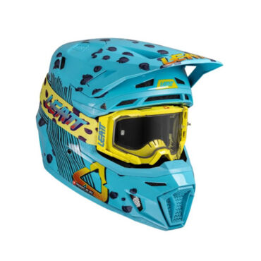 Leatt Шлем кроссовый Helmet Kit Moto 8.5 V25 Cheetah - миниатюра 4