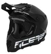 Шлем кроссовый Acerbis X TRACK 22 06 Black - миниатюра 2