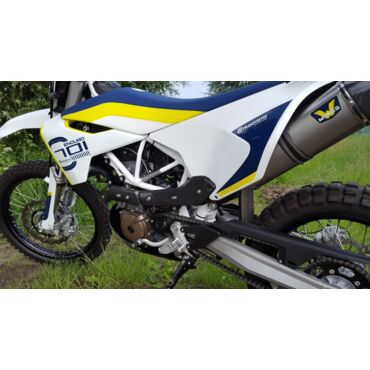 Wings Titanium Mufflers прямоточный титановый выхлоп (silver) Husqvarna 701 R ( 21 24 ) WTMC701 21 - миниатюра 7