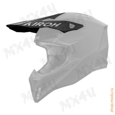 Козырек для шлема Airoh Wraaap Color Black Matt - миниатюра 1