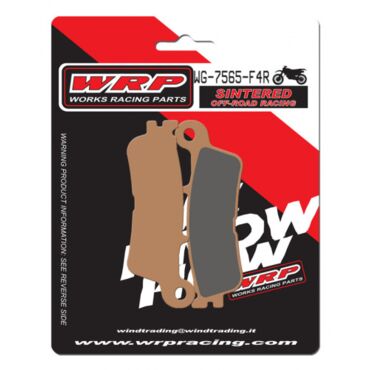 Тормозные колодки WRP WG 7565 F4R (LMP565 ORR) - миниатюра 1