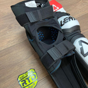 Наколенники Leatt Knee & Shin Guard EXT White Black - миниатюра 6