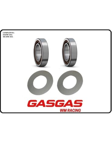 Комплект подшипников коленвала KTM SX F450 15 20 / EXC F450 500 17 20 / Husqvarna FC450 16 20 / FE450 500 17 20 OEM 00050002315