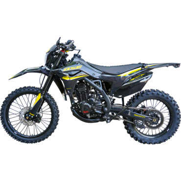 Эндуро / кроссовый мотоцикл BSE Z9 Yellow Metallic S (ZS175 FMM 5) - миниатюра 1