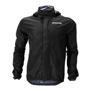 Acerbis Куртка дождевая RAIN JACKET X DRY Black - миниатюра 4