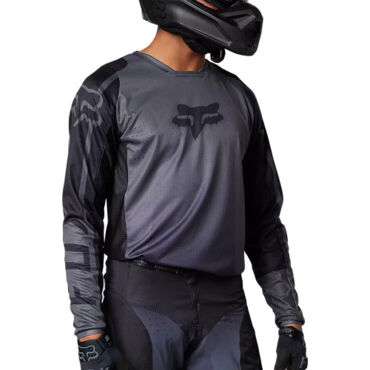 Мотоджерси Fox 180 Leed Jersey, black dark shadow (XL, Взрослая  Кросс эндуро) - миниатюра 2