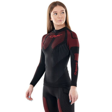 Dragonfly Термофутболка DF 3DTHERMO RED с длинным рукавом Woman - миниатюра 4