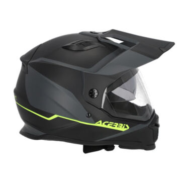 Acerbis Шлем REACTIVE 22 06 Black Grey - миниатюра 4