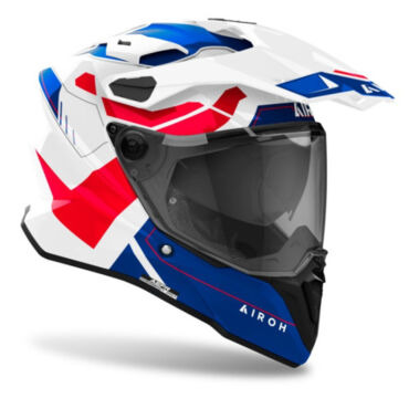 Airoh Шлем Commander 2 Reveal Blue red Gloss - миниатюра 1