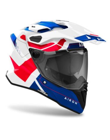 Airoh Шлем Commander 2 Reveal Blue red Gloss