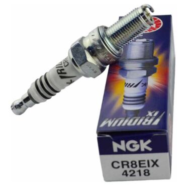Свеча зажигания иридиевая NGK (CR8EIX) Yamaha YZ250F 01 13; WR250F 01 06; YZ450F 03 21; WR450F 04 21 / Kawasaki KX250F 04 10 / Suzuki RM Z250 04 06 NGK (CR8EIX) - миниатюра 8