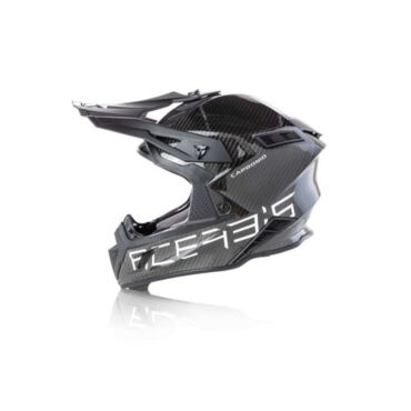 Acerbis Шлем Steel Carbon Glossy Silver - миниатюра 6