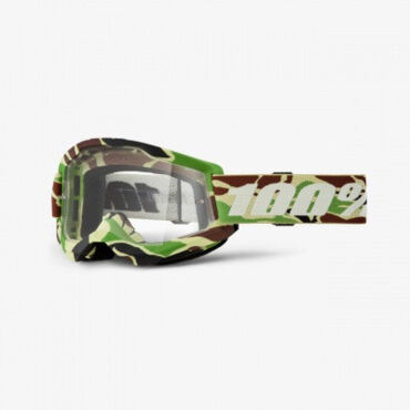 Очки 100% Strata 2 War Camo / Clear Lens - миниатюра 1