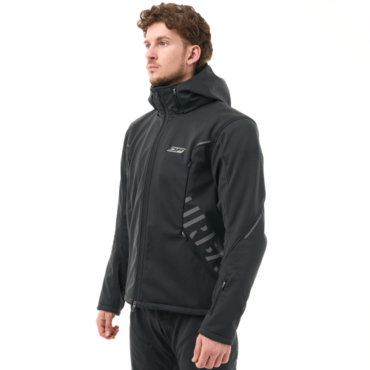 Dragonfly Мототолстовка DF Urban Man 2025 Black с защитой - миниатюра 10