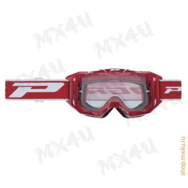 Очки Vista 3303 107 Red прозрачная линза 3310 + прозрачная линза + отрывные пленки - миниатюра 1