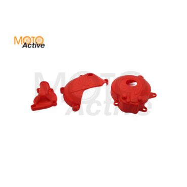 Крышки для защиты двигателя 177MM (NC250) красные OTOM ZS - миниатюра 3