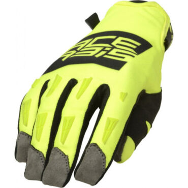 Acerbis Перчатки текстильные MX WP Homologated Black Yellow - миниатюра 4
