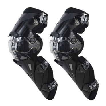 Наколенники Scoyco K12 шарнирные черные - миниатюра 1