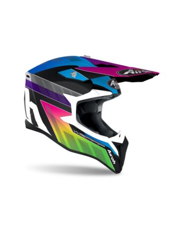 Шлем кроссовый AIROH WRAAP Prism matt