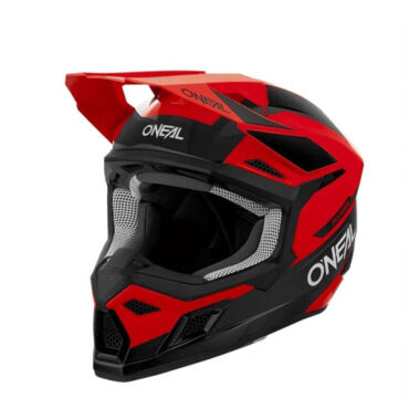 Oneal Шлем кроссовый детский 3Series Youth Race V24 красный/ черный - миниатюра 7