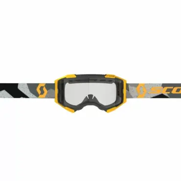 Scott Очки Fury Enduro camo grey yellow clear - миниатюра 4